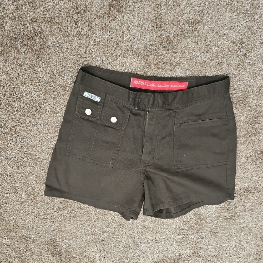 Revo Kids Dark Olive Shorts